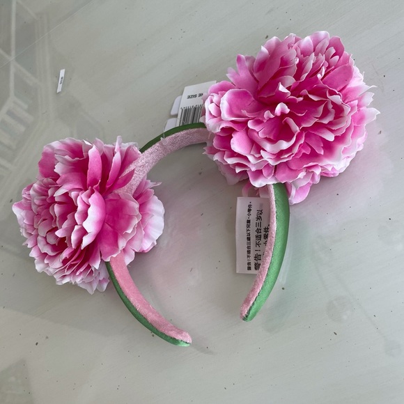 Disney Peony Flower Minnie Ears Headband - Picture 8 of 9